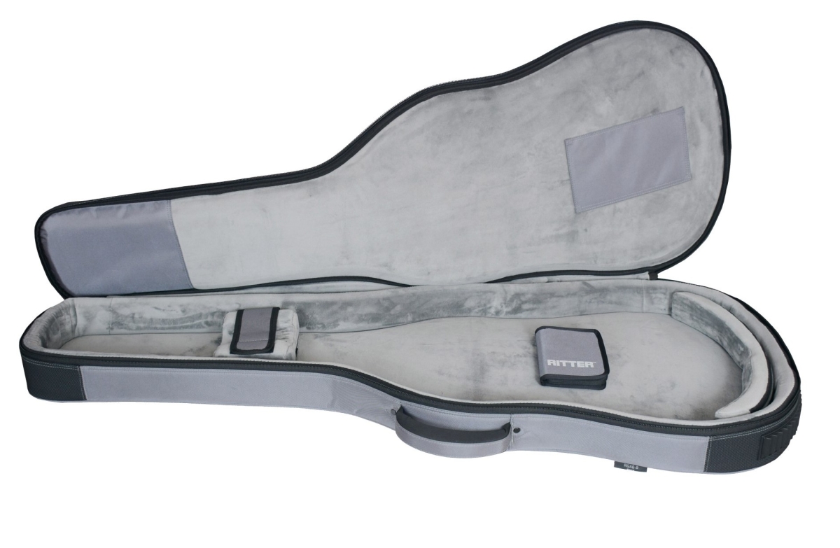 Ritter RGA6-B/TGR Arosa Deluxe Electric Bass Gigbag, Titanium Grey